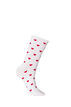 Chaussettes en coton &agrave; motifs, Blanc, Packshot image number 1