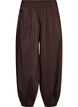 Pantalon ballon avec poches et ceinture &eacute;lastique, Marron, Packshot image number 0