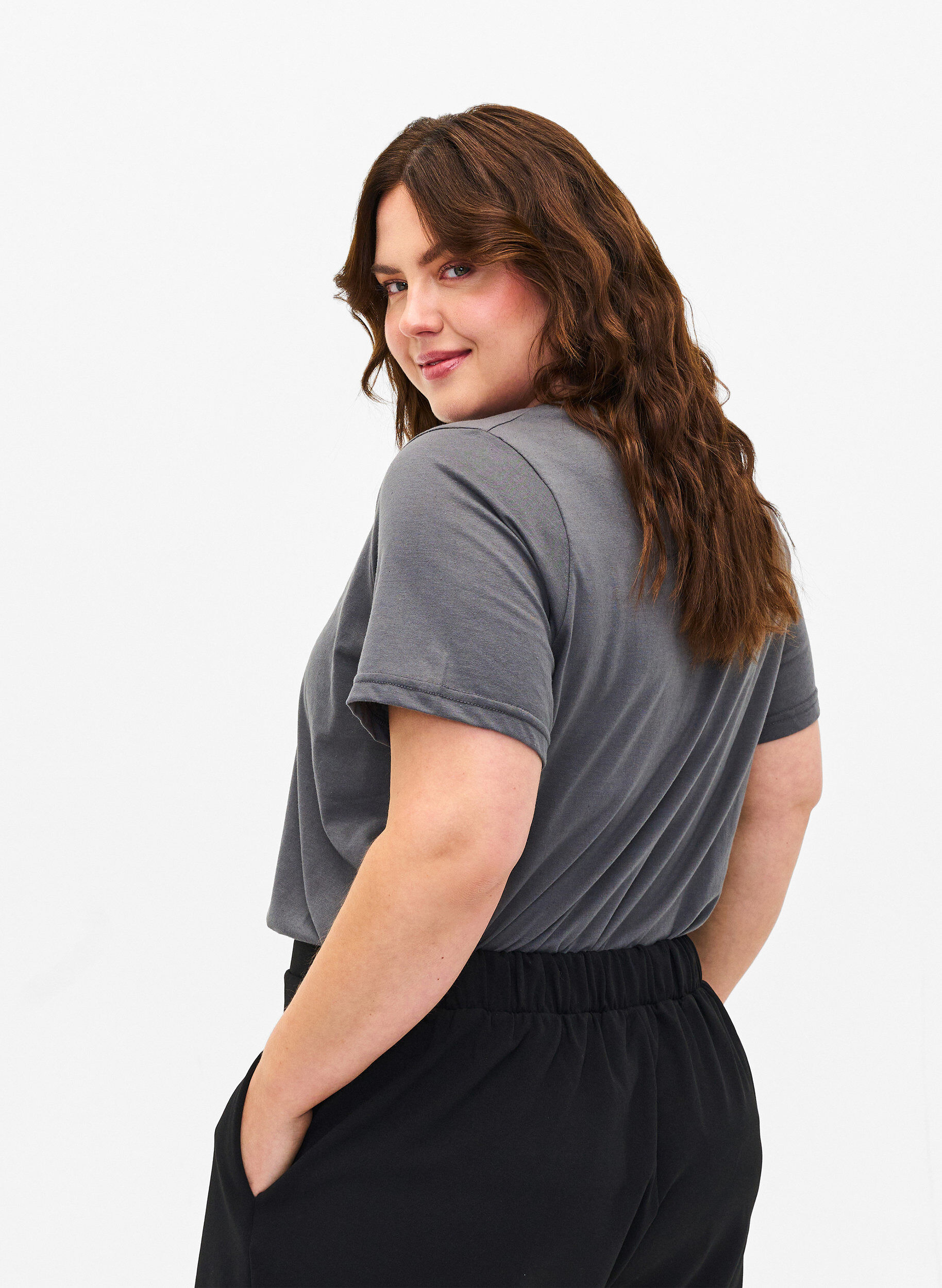 ZizziFLASH - T-shirt met motief, Iron Gate Chicago, Model image number 1