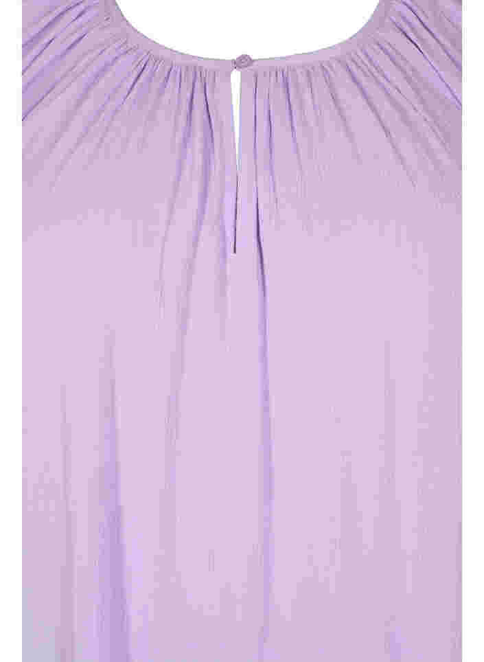 Robe en viscose à manches courtes, Lavendula, Packshot image number 2