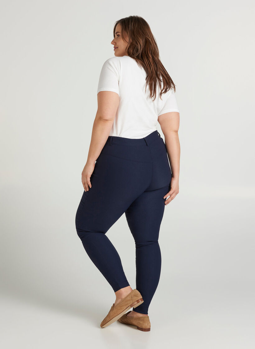 Nauwsluitende broek met ritssluiting, Night Sky, Model image number 1