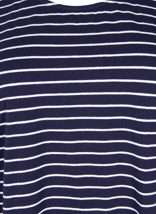 T-shirt en coton à rayures, Night Sky W. Stripe, Packshot image number 2