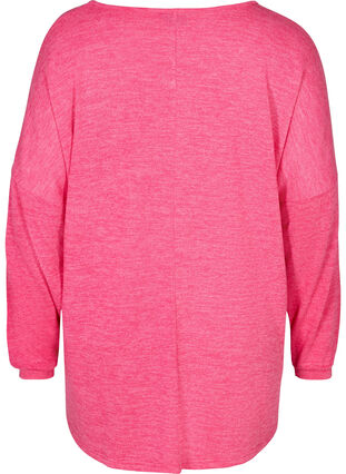 Blouse manches longues ample, Fandango Pink ASS, Packshot image number 1