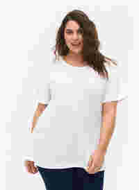 FLASH - 2-pack t-shirts à col rond, White/Black, Model