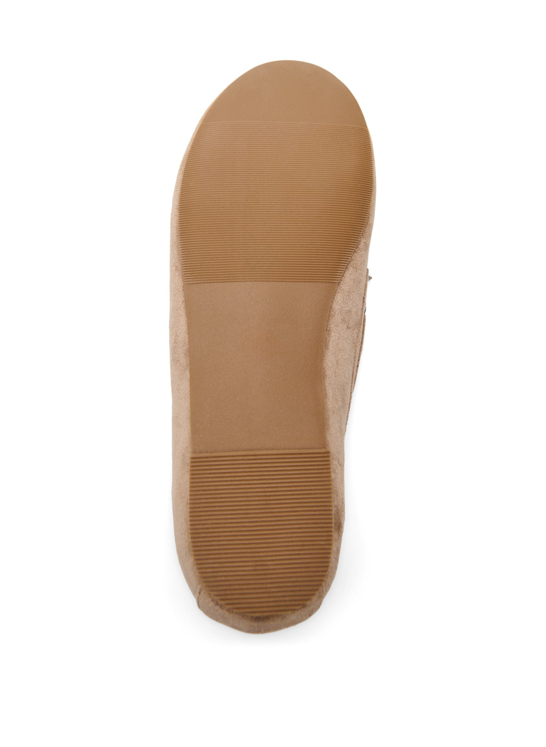 ZizziFaux suede moccasins, Beige, Packshot image number 4