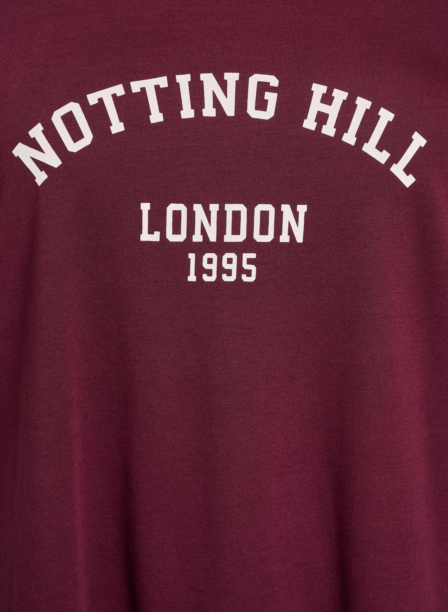 ZizziT-shirt imprim&eacute;, Bordeaux, Packshot image number 2