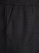 Short avec poches et taille haute, Noir, Packshot image number 2