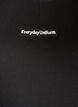 T-shirt en coton avec badge texte, Noir, Packshot image number 2