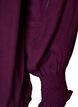 Blouse avec col &agrave; volants et fronces, Violet, Packshot image number 3
