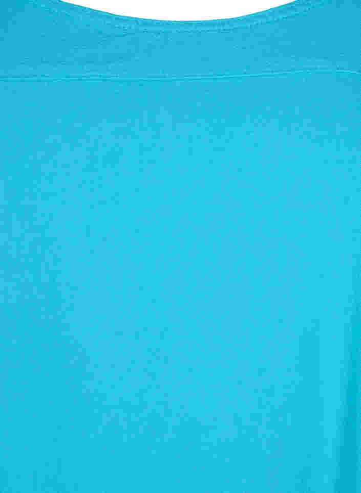 Robe en coton à manches courtes, Blue Atoll, Packshot image number 2