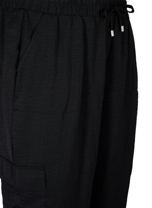 Pantalon à poches cargo, Black, Packshot image number 2