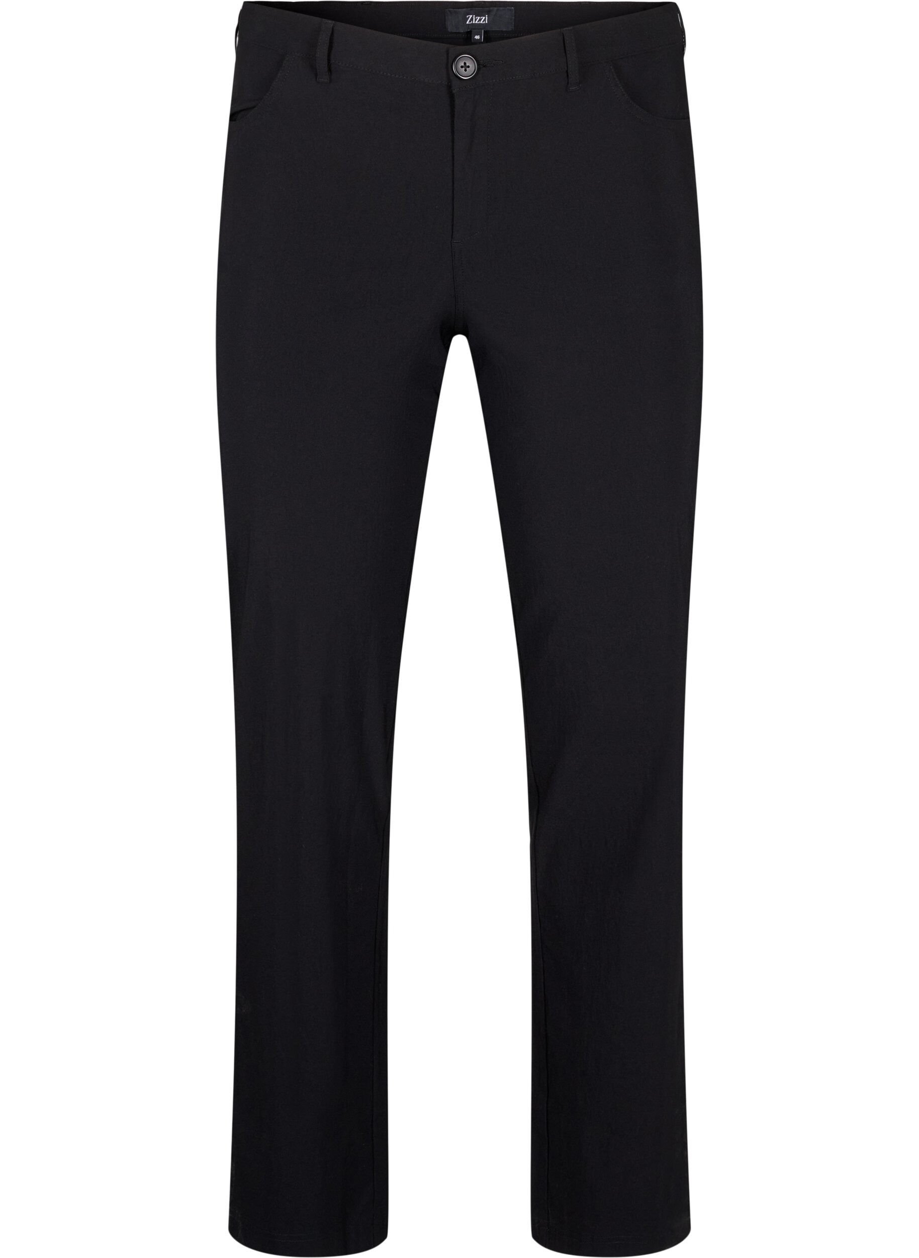 Pantalon classique en m&eacute;lange de viscose