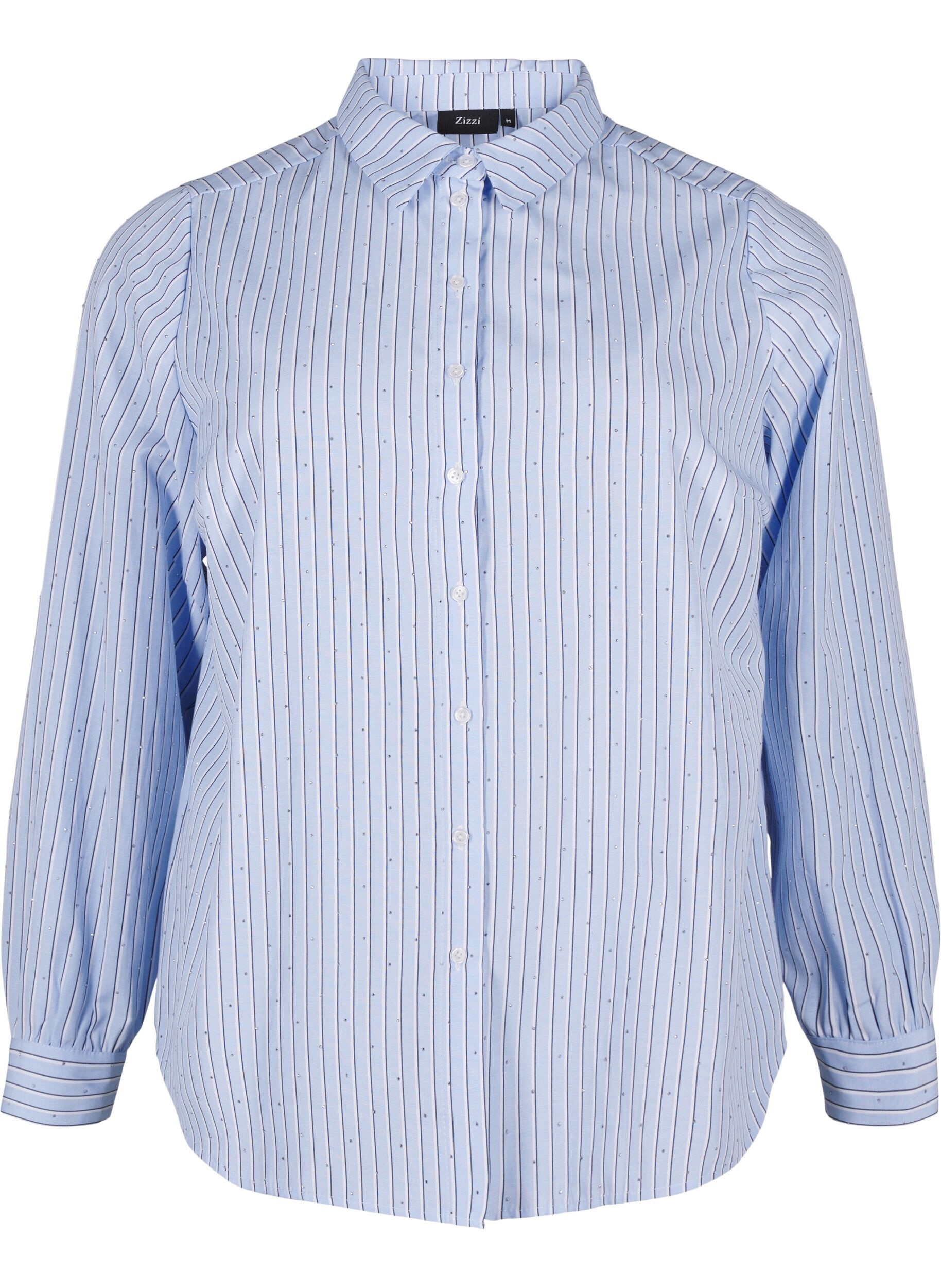 Gestreept shirt met studs