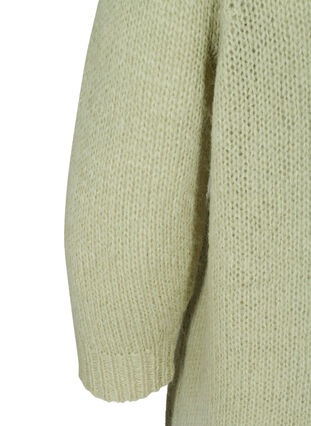 Cardigan tricoté à manches 3/4, Desert Sage, Packshot image number 3