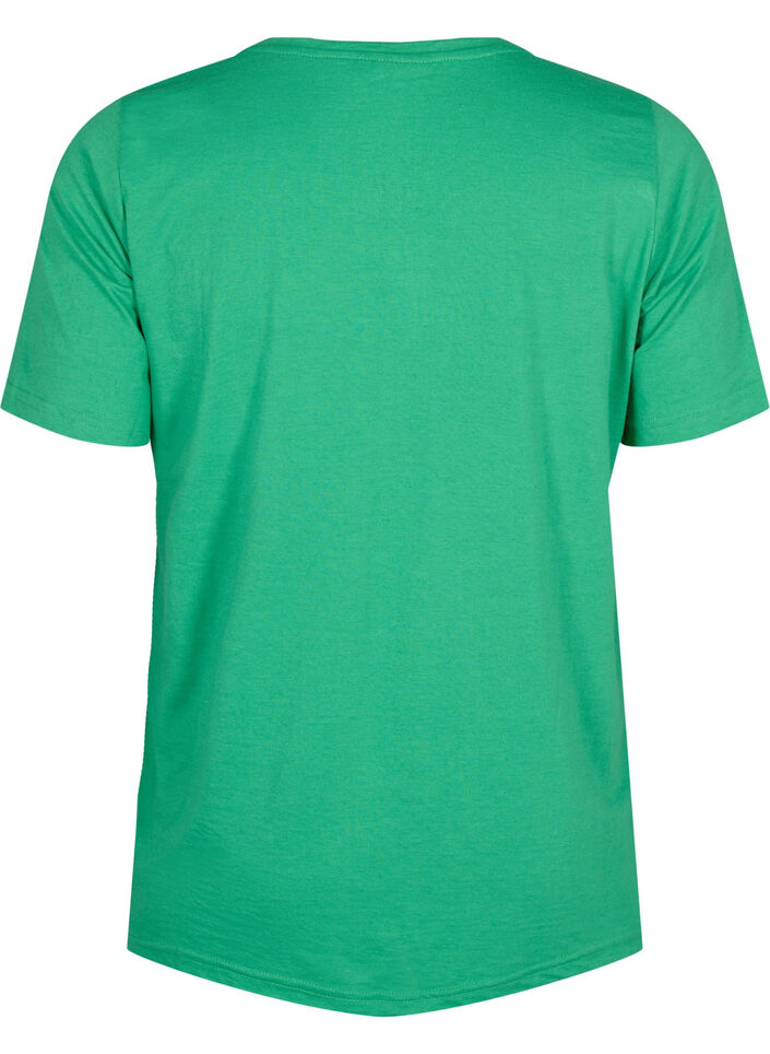 FLASH - T-shirt met ronde hals, Kelly Green, Packshot image number 1