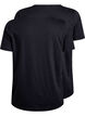 FLASH - 2-pack T-shirts met ronde hals, Black/Black, Packshot image number 1