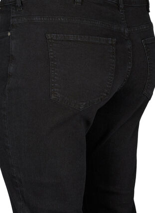 Emily jeans avec taille régulière et coupe slim, Black, Packshot image number 3