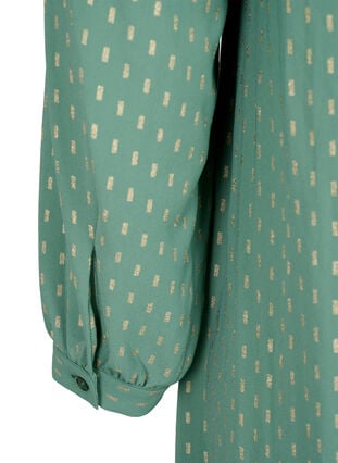 Robe à manches longues avec imprimé brillant, Scarab w. Silver, Packshot image number 3