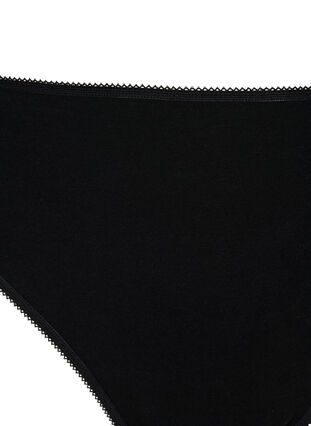 String en coton (7 packs), Black, Packshot image number 2