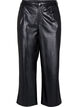 Pantalon en simili cuir avec largeur, Black, Packshot image number 0