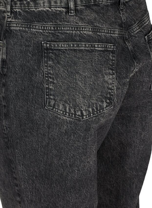 Cropped mom fit Mille jeans met losse pasvorm, Grey Denim 4, Packshot image number 3