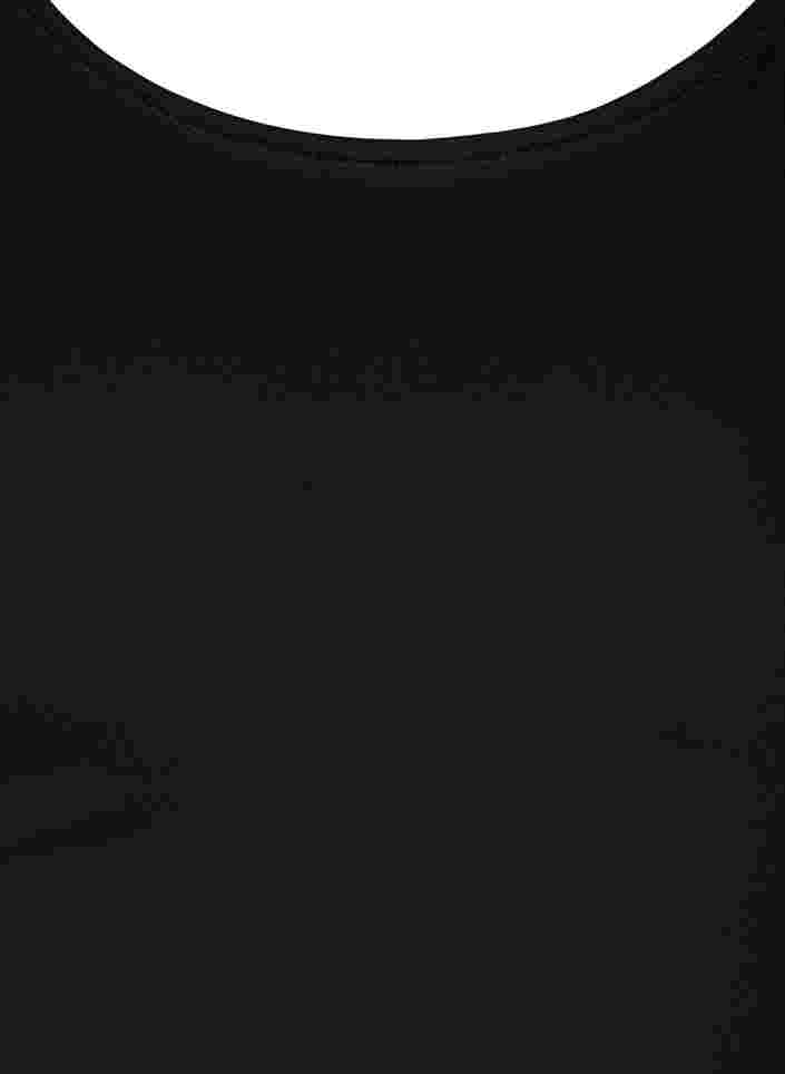 Haut gainant léger à bretelles réglables, Black, Packshot image number 2