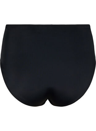 Culotte de bikini à taille haute, Black, Packshot image number 1