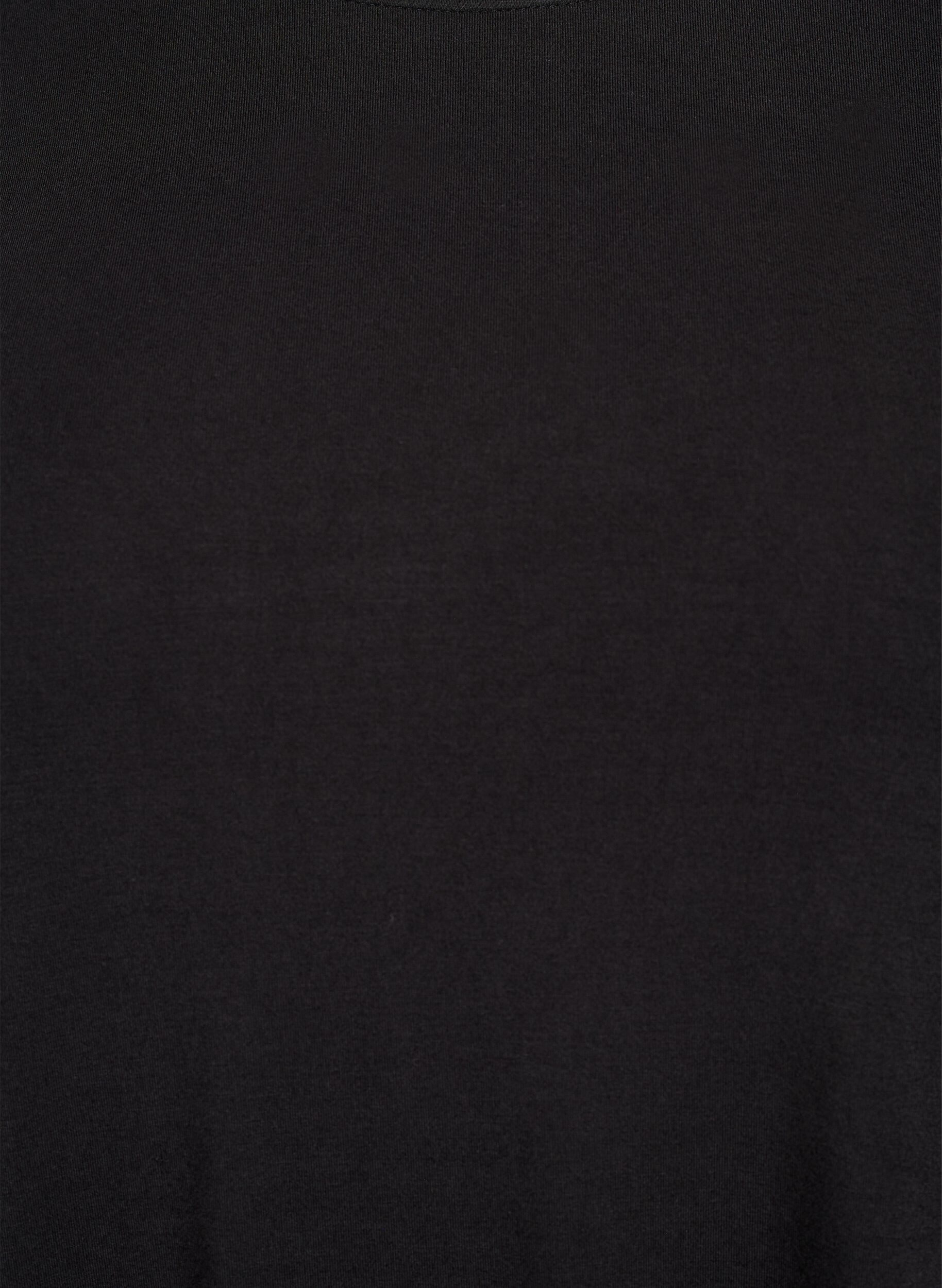 ZizziGestreepte blouse met lange mouwen, Zwart, Packshot image number 2