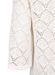 Crochet Blouse met 3/4 mouw, Sandshell, Packshot image number 3