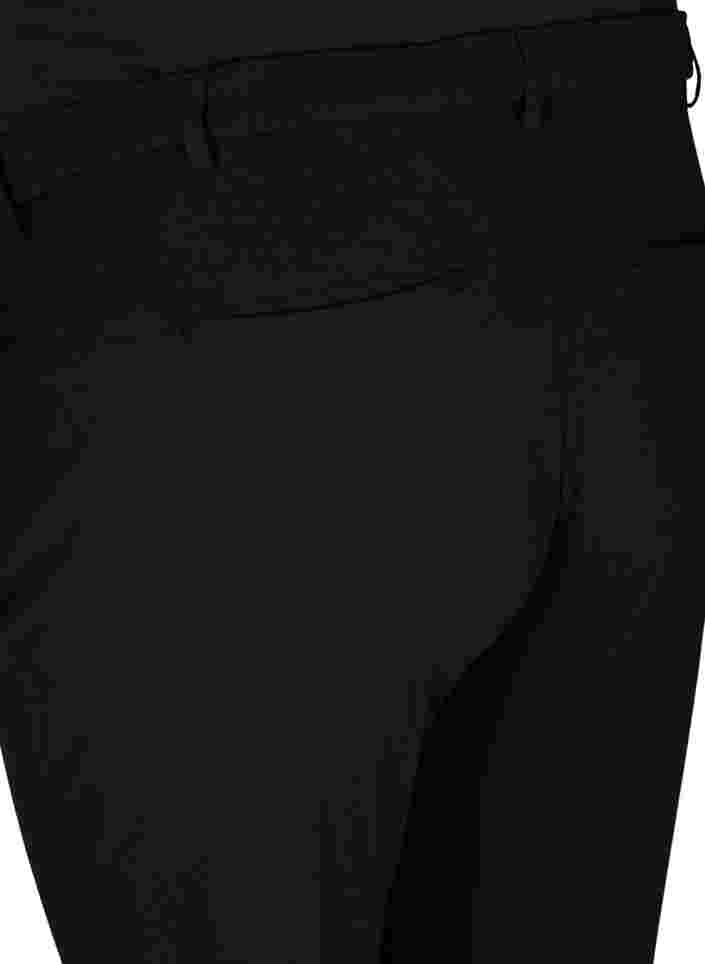 Pantalon de grossesse Maddison avec fermeture éclair, Black, Packshot image number 3