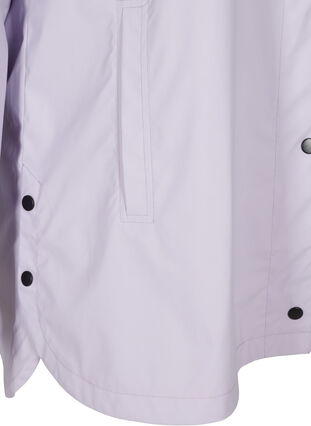 Manteau de pluie avec capuche et poches, Pastel Lilac, Packshot image number 3