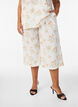Pantalon ample avec imprim&eacute;, Vanille, Model image number 2
