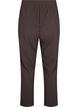 Broek met rechte pasvorm, Bruin, Packshot image number 1
