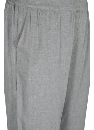 Klassieke broek met zakken, Grey Melange, Packshot image number 2