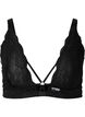 Soutien-gorge en dentelle, Black, Packshot image number 0