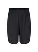 Losse bermuda met smock, Black, Packshot image number 0