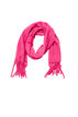 Zachte sjaal met franjes, Roze, Packshot image number 0