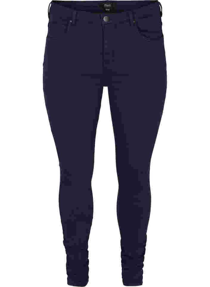 Super slim Amy jeans met hoge taille, Night Sky, Packshot image number 0