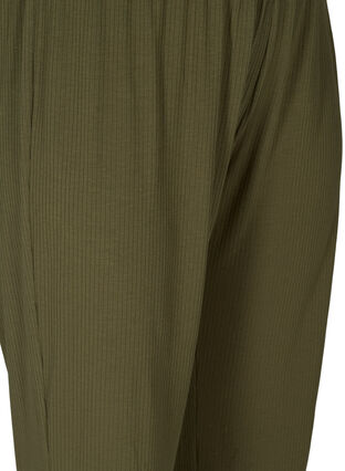 Pantalon ample en matière côtelée, Olive Night, Packshot image number 2