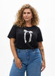FLASH - T-shirt met print, Zwart, Model image number 0