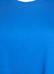 T-shirt basique en coton &agrave; col rond, Bleu, Packshot image number 2