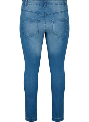 Slim fit Emily jeans met normale taille, Light blue, Packshot image number 1