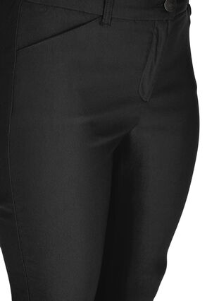 Pantalon légèrement brillant, Black, Packshot image number 2