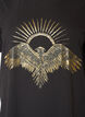 Katoenen T-shirt met print aan de voorkant, Grijs, Packshot image number 2