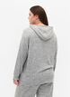 Loszittende hoodie met strepen, DGM Stripe, Model image number 1