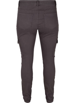 Pantalon moulant avec poches, Grey, Packshot image number 1