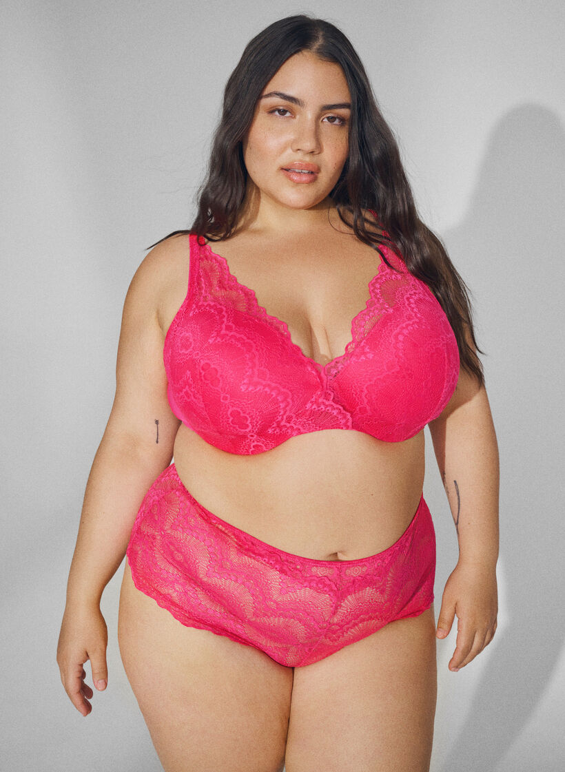 2 pak hipster slipje in kwaliteitskant, Love Potion/Black, Image image number 0