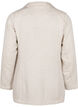 Blazer conçu dans un mélange de matière contenant du lin, Rainy Day, Packshot image number 1