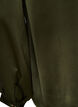 Blouse met overhemdkraag en V-hals, Groen, Packshot image number 3