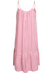 Robe d'&eacute;t&eacute; &agrave; rayures et &agrave; forme en A, Rose, Packshot image number 1